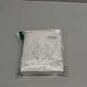 10 Ft Surge Protector Power Strip - YISHU 3 Side Outlet Extender with 8 Widely AC Outlets and 4 USB Ports, 10 Feet Extension Cord with Flat Plug, Wall Mount Desk USB Charging Station, ETL,White