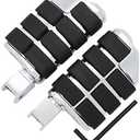 FENGREN Motorcycle Rear Footrests Footpegs Pedals Footboards Fits For Honda Shadow 750 VT750 Ace/Aero/Spirit/Phantom VTX1300 VTX1800 VT1300 Fury Steed VT600 VLX400 Deluxe Magna VF750