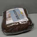 Reversible Couch Cover for 3 Cushion Couch Sofa Cover Washable for Pet Friendly with Elastic Straps Water Repellent (Sofa, Chocolate/Beige)