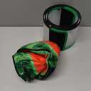 CNEO Inflatable Dog Cone Collar with Detachable Enhanced Anti-Licking Shield, Soft Neck Donut Collar for Dogs After Surgery, Adjustable Dog Cone Alternative for Small Dogs & Cats (S Neck 4"-7", Watermelon)