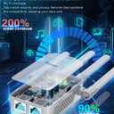 2026 WiFi Extender Signal Booster, up to 88+ Devices, Internet Booster for Home