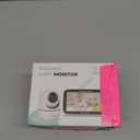 Kidsneed Baby Monitor with Camera and Audio - 5 inch 720P Video Baby Monitor, No WiFi, 48H Battery Life, Night Vision, Two Way Talk, Remote Pan Tilt Zoom, Thermal Monitor1000 ft Range 530 (Black)