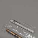 CAVN Pen Light with Pupil Gauge LED Penlight for Nurses Doctors, 2 Pcs Reusable Medical Penlight for Nursing Students (Rose Gold/White)