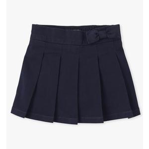The Children's Place Toddler Girls' Uniform Bow Pleated Skort, 4T