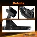 maXpeedingrods Adjustable Trash Can Transporter Trailer Hitch