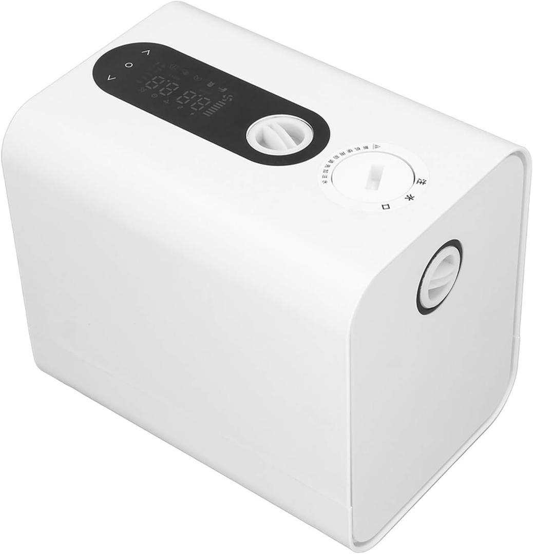 Booster Pump Variable Frequency Motor Automatic Water Pressure Booster Self Priming Pump for Home (US Plug 110V)