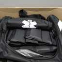 ASA TECHMED Large EMT First Responder Trauma Medical Bag Empty for Home 21x12x9 Inches, Office, School, EMTs, Paramedics, First Responders, Black