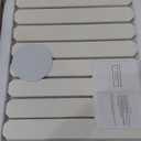 Large Stone Dish Drying Mat for Kitchen Counter – White Diatomaceous Earth Mat, Quick Drying & Super Absorbent, Foldable Eco-Friendly Drying Pad for Dishes, Glasses & Bottles