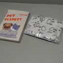 Stuffed Premium Soft Dog Blanket Washable, 40"x32" Cat Blanket for Indoor Cats Large Medium Small Dog Puppy Essentials (Grey)