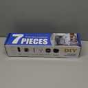 Bluesea 7 Pieces 20 Feet Dryer Vent Cleaner Kit, Reinforced Nylon Dryer Vent Cleaning Kit, Durable Dryer Vent Brush Vacuum Attachment with Flexible Lint Trap Brush, Vacuum & Dryer Adapters (Upgrade)