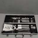 Kaluns Grilling Accessories, Gifts for Men Christmas Grilling Gifts for Dad, Heavy Duty Stainless Steel BBQ Grill Tools Set for Outdoor Grill with Aluminum Case and Apron, Birthday Gifts for Men Dad