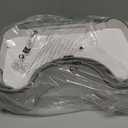 MR.SIGA Toilet Stool Squat Adult, Bathroom Stool Heavy Duty, Anti Slip Toilet Step for Bathroom, Toddler Step Stool for Kids, Off-White & Dark Gray