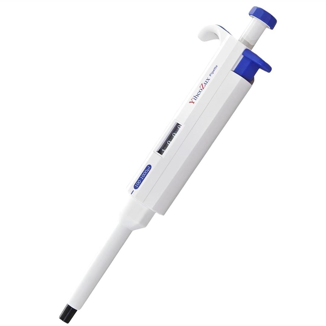 High-Precision Adjustable Single Channel Pipettor 100-1000ul for Laboratory