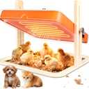 Chicken Coop Heater, Chicken Heater for Chicken Coop Accessories, Brooder Plate for Chicks, Chick Brooder Heating Plate UL-Compliant