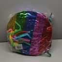 Aoriher Disco Party Pinata, Roller Skating Pinata with Blindfold Mask, Stick, Confetti & Colorful Square Decor, Ideal for 80s 90s Themed Birthdays, Weddings, Festivals & KTV