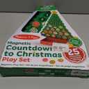 Melissa & Doug Countdown to Christmas Wooden Advent Calendar - Magnetic Tree, 25 Magnets