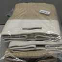 OIAHOMY 13 Inch Cube Storage Bins, 3-Pack Cotton Rope Woven Baskets for Organizing, Insert Storage Baskets for Shelves, Baby Nursery, Closet Organizer, 13 * 13 * 12.6IN, Brown & White