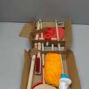 Melissa & Doug Dust Sweep Mop 6-Piece Pretend Play Set, Toddler Toy Cleaning, Pretend Play Home Cleaning, Kids Broom and Mop Set for Ages 3+