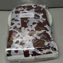 Highland Cow Decorations, 142Pcs Cow Print Plates and Napkins Party Supplies, Brown Cow Birthday Party Decorations Tableware Cups Tablecloth for Cow Baby Shower Farm Cowboy Theme Party