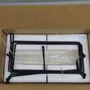 MALACASA 3 Tier Serving Trays for Party, Porcelain Serving Platters and Trays, 12 Inch Tiered Tray Stand, Fruit Tray, Trays for Serving Food, White Dessert Stand with Collapsible Sturdier Metal Rack