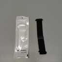 Elastic Sport Band for Apple Watch Ultra 3/2/1 Bands  Men Women, Adjustable Parachute Buckle Nylon Fabric Wristband for iWatch Series 11 10 SE 9 8 7 6 5 4 3 (All Black),  42mm(Series 3)/49mm/46mm/45mm/44mm