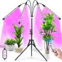 Felibeaco Plant Grow Lights for Indoor Plants Full Spectrum, LED Floor Plant Lights for Indoor Growing with Adjustable Stand (14"63"), Indoor Plant Grow Lamp with Timer, Auto On/Off for House Plants