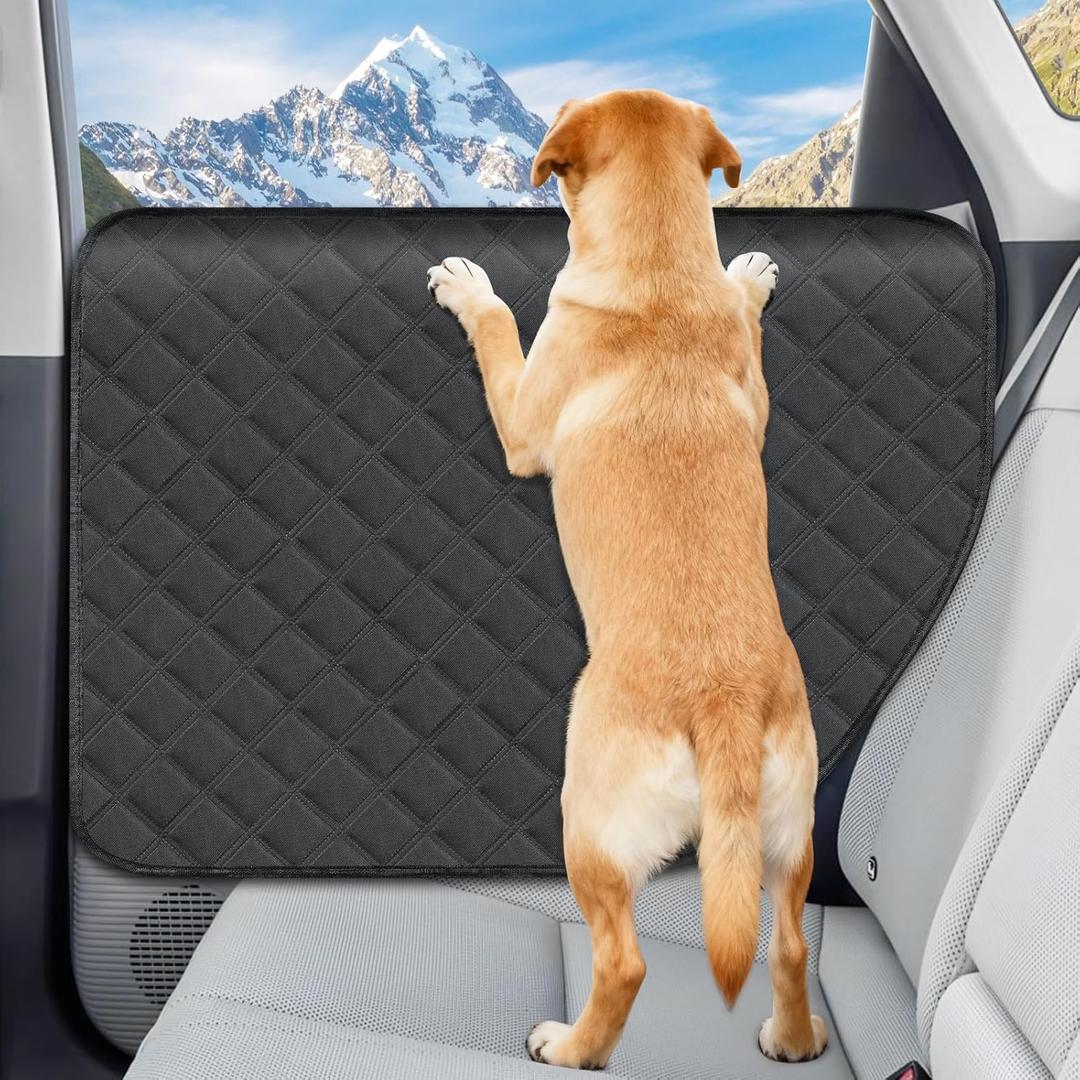 Dog Car Door Protector, 2 Pack Oversized Thickened Door Protectors for Dogs and Pets, Scratch-Resistant, Waterproof, Stain-Resistant Door Covers for Car/SUV/Truck, Universal Size