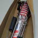 8 Pack Solar American Flag Pathway Lights with 8 Modes, Patriotic Pathway Lights, Red White Blue Waterproof LED Outdoor Yard Garden Decorations for 4th of July