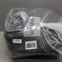 JOEJOY Dog Car Seat for Large Medium Sized Dogs Under 55 lbs, Dog Booster Seat for 2 Small Dogs with Detachable Washable Cover, Memory Foam Pet Car Seat with 2 Safety Belts and Storage Pockets (Black)