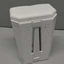 Better Living Products Clear Choice Shower Dispenser 2, Shampoo and Soap Dispenser, 2 x 14.2 fl. oz. White, 5.13" x 3.5" x 7.5" (Two Chamber)