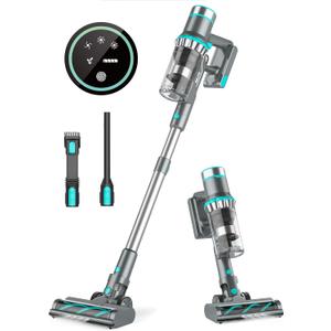 Belife BVC11 Cordless Vacuum Cleaner, 450W 38Kpa Stick Vacuum with 50 mins runtime, 13000RPM Burshless Motor, Powerful Vacuum Cleaners for Home Hardwood Floor pet Hair Carpet