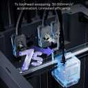 FLASHFORGE Creator 5 4-Toolhead Changer 3D Printer, Multi-Color & Multi-Material Printing, Near-Zero Waste System, 7s FlashSwap, Clean Support Removal, CoreXY 600mm/s Auto Calibration FDM 3D Printer