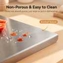 Stainless Steel Cutting Board, 31.5 x 19.7 inch