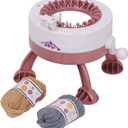 22 Needle Hand Knitting Machines Weaving Loom Craft Scraf Hat Sweater DIY Sets for Kids Adults DIY Knit Scarf Hat