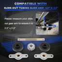 RV 15-Tooth Standard Gear Pack Assembly Compatible with Slide-Out Tubing Slide Arm 2.5" x 2.5"