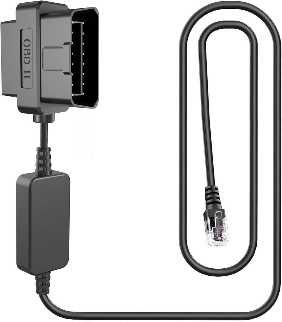 Escort MAX 360 Passport Unide R1/R3 Beltronics Radenso XP etc Radar Detector OBDII Power Cord - RJ11 Adapter