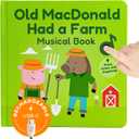 Cali's Books Old MacDonald Had a Farm Music Book for Toddlers 1-3 Years Old - Nursery Rhymes Musical Books, Interactive Baby Sound Book, Singing Toy for Children Girls, Learning Song Toys Toddler Boys