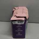 Heated Blanket Throw 50" x 60" - Soft Flannel Sherpa Electric Blanket Throw with 5 Heating Levels & 4 Hours Auto Off, Machine Washable, Ideal Gift for Grandma (Purple)