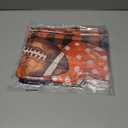 XCHI Fall Pumpkin Love Heart Football Maple Leaves Tablecloth Rectangle Washable Table Covers for Home Party Decorations 60x84 Inch