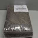 COSY HOMEER Edging Stair Treads Non-Slip Carpet Mat 28inX9in Indoor Stair Runners for Wooden Steps, Edging Stair Rugs for Kids and Dogs, 100% Polyester TPE Backing (7pc, Brown)