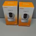 Imou 360 Security Camera Indoor with AI Human/Motion/Sound Detection, WiFi Camera Indoor Wireless 1080P for Pet/Dog/Baby, Smart Tracking, Siren, Night Vision, 2-Way Audio, Works with Alexa, 2 Pack