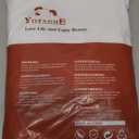 Yotache Magnetic Screen Door Fit Doors 72" x 80", Screen Size 74" x 81" Strengthened Balcony Patio French Door Screen Curtain Enjoy Fresh Air, White (White & Middle Opening)