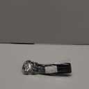 KUWAN Saxophone Neck Strap Soft Sax leather strap Padded for Alto & Tenor Sax Baritone Soprano (sax strap-black)