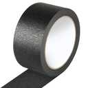Black Painters Tape - 2 Inch Wide Black Masking Tape - Multi-Surface, Smart Adhesion, Indoor & Outdoor - Paint Tape for Artist, DIY, Labeling, Car, General Purpose - 90FT Total (2" x 30yds)