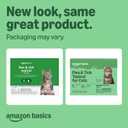 Amazon Basics Preventative Flea and Tick Topical Treatment for Cats (Over 1.5 lbs), Fast Acting and Long Lasting, 6 Count