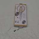 AWinjoy Kitchen Scissors, Heavy Duty Sharp Shears Dishwasher Safe, Kitchen Accessories Cooking Shears for Meat Chicken Fish Poultry Herb Bread (gold)