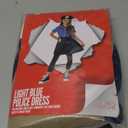 Morph Police Officer Costume For Girls, Cop Costume For Girls, Girl Police Officer Costumes Blue, Kids Halloween Costumes (10-12 Years)