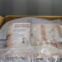 Area Rugs for Living Room: 9x12 Washable Neutral Abstract Rug for Bedroom Large Soft Modern Dining Room Rugs Indoor Floor Low Pile Carpet for Home Office Nursery - Grey