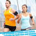 Riceshoot 6 Pcs Arm Band Sensor Cover Washable Reusable Sensor Breathable Armband Sleeve for Kids Adults During Sport Exercise Supplies, Replace Adhesive Patches Tape, XL, 15-16.7 Inches, 3 Color
