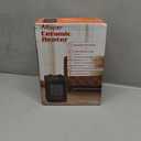 Space Heater, 1500W Electric Heaters Indoor Portable with Thermostat, PTC Fast Heating Ceramic Room Small Heater with Heating and Fan Modes for Bedroom, Office and Indoor Use